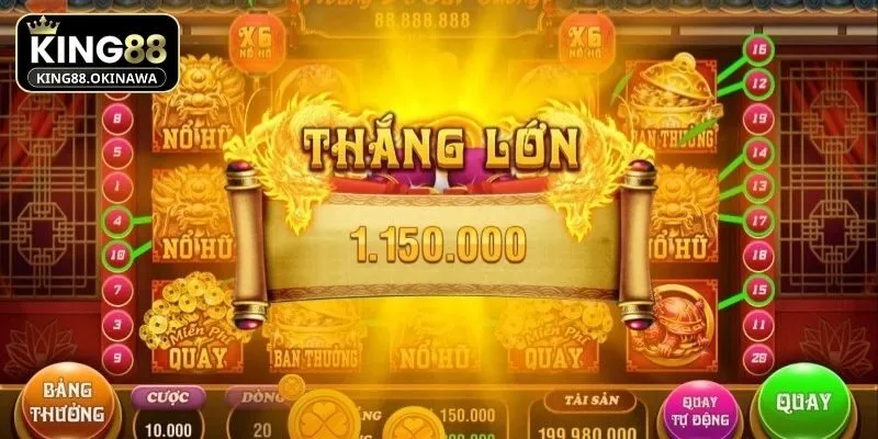 Nhà cái cho phép nhận ngay thành quả khi chiến thắng